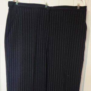 Women’s Pinstripe Work Pants – Size 12